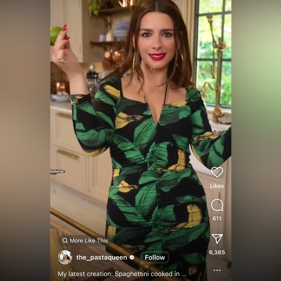 Ganni banana dress - Picture 5 of 8